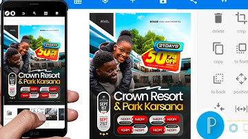 Real estate Flyer Design in Pixellab || Pixellab Tutorials 