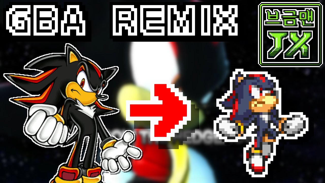 [GBA Remix]VS Shadow - FOR TRUE STORY - Sonic Generations (3DS)【Sonic Advance 2 Style】
