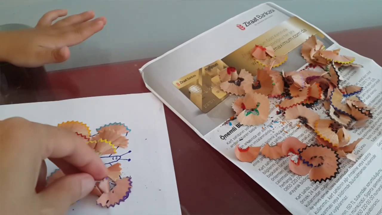 KALEMTIRAŞTAN ÇIKAN KELEBEKLER - Montessori Etkinlikleri
