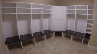 Link to part 1 https://www.youtube.com/watch?v=LG0wnORqdg0 This home improvement project is how to build cabinets for your 