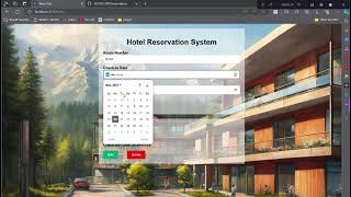 Hotel Reservation System using Reactjs, Express