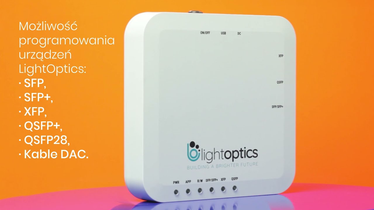 Fibermarkt  - Programator modułów optycznych LightBoard  od LightOptics