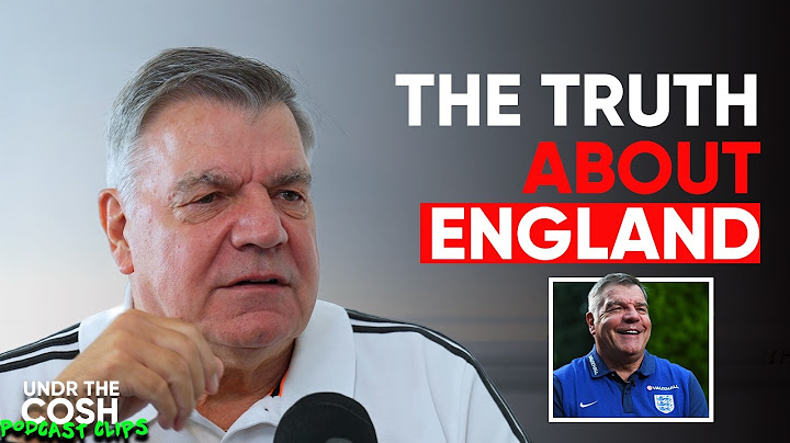 Sam Allardyce Reveals Why He Lost The England Manager Job | Undr The Cosh Clips