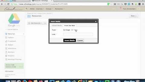 How to embed a Google Slide presentation to Schoology