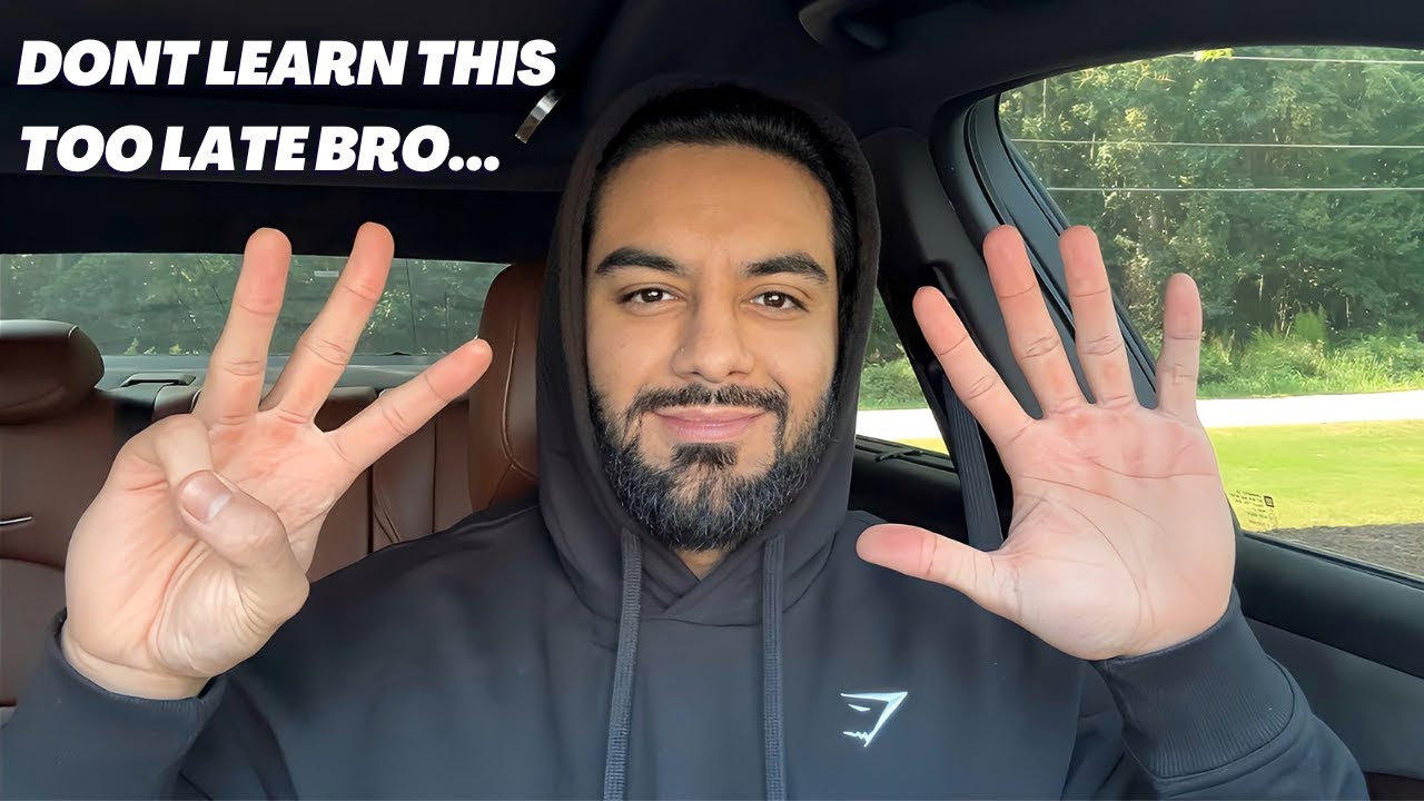 8 grown man habits guys learn too late