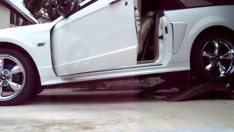 2003 mustang gt open headers