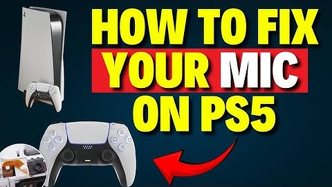 How to Fix Your Mic on PS5 | Mic Delay on PS5
