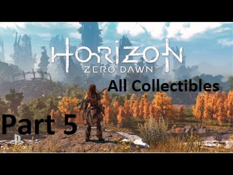 Horizon Zero Dawn All Collectibles - Part 5 - YouTube