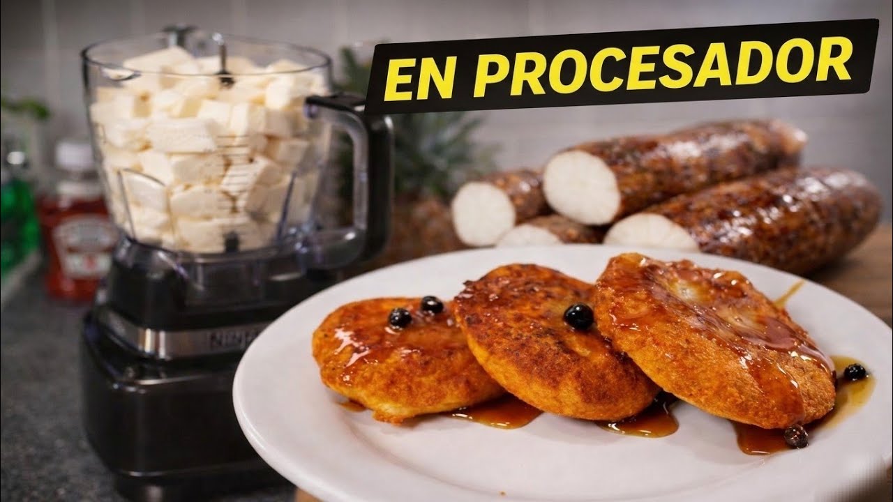 Cómo hacer nuegados de yuca en procesador paso a paso