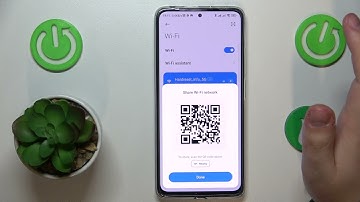 How to Share the WiFi Network Password on a REDMI Note 11 Pro  - Generate a WiFi QR Code