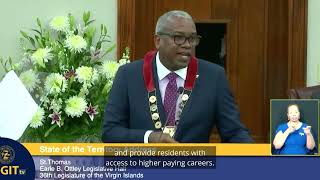 Celebrity Governor Albert Bryan Jr - 2025 State of the Territory Address Profile