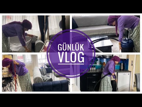 GUNLUK VLOG | DETAYLI SALON TEMIZLIGI ✅