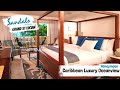 Caribbean Honeymoon Oceanview Luxury (HL + LX) | Sandals Grand St Lucian | Full Room Tour &amp; Review