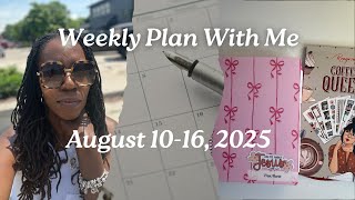 Plan With Me | Planning in my Colibri  Planner August 10-16, 2025