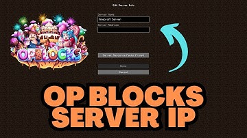 Minecraft OP Blocks Server IP 2024