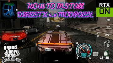 GTA SAN ANDREAS REALISTIC GRAPHICS MODPACK || ALL ANDRIOD DEVICE SUPPORTED || DIRECTX 4.0 MEDIAFIRE