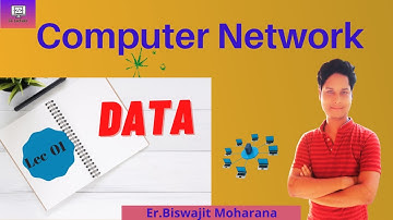 What is data in Computer Network (Lec_01)