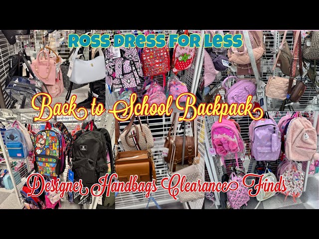 bebe mini backpack ross Red Rovr Roo Sometimes bigger is not better ROSS SHOP WITH ME MINI