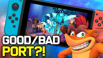Crash Bandicoot 4 Switch: IS IT WORTH IT?! (How Does It Run + Nintendo Switch Gameplay)