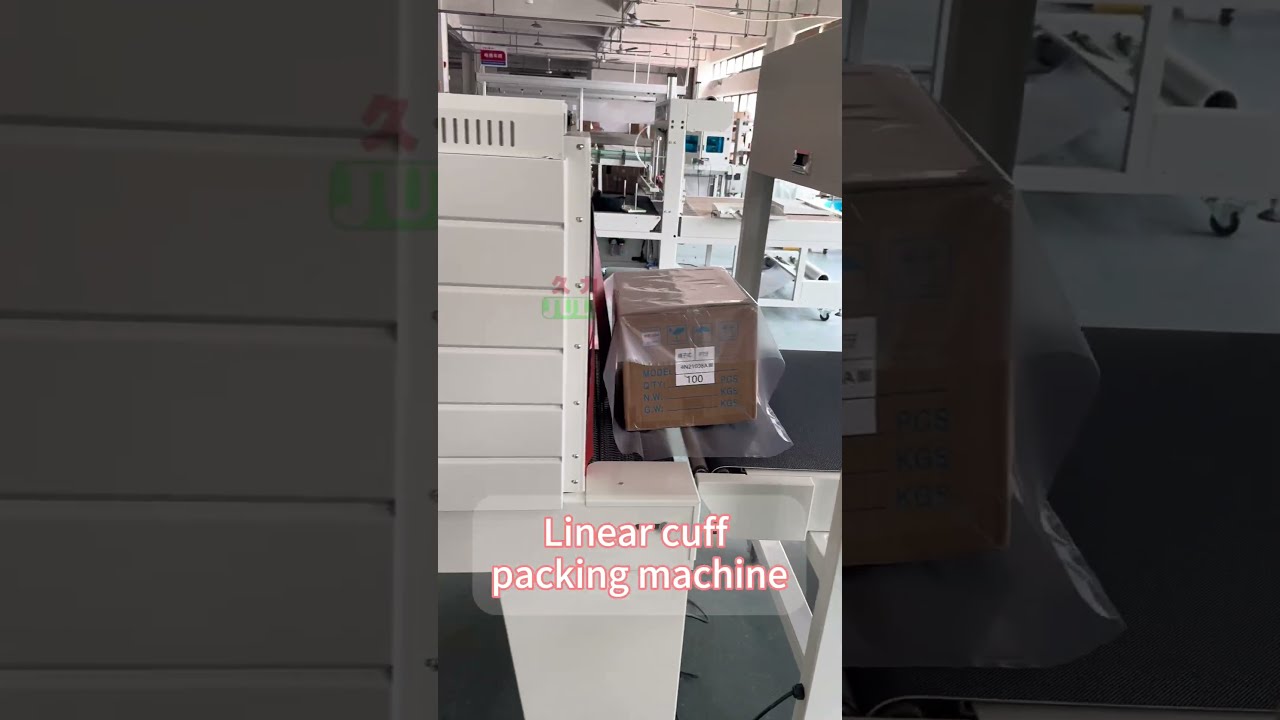 Linear Sleeve Shrink Wrapping Machine Automatic Packaging Solution