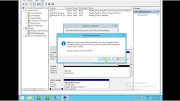 How to add mirror drive raid in Windows 2012 r2