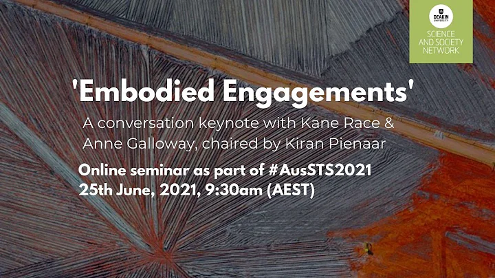 #AusSTS2021 Keynote Conversation with Prof Kane Ra...