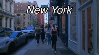 New York Virtual Tour Downtown Manhattan [SOHO] [4K HDR]