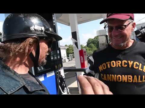 Old Motorcycles Race across America into the Mountains on the 2021 Motorcycle Cannonball Episode #5