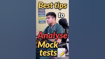 Akhir Mock test kaise analyse kre!?🤫📝 #neet #neet2026 #mbbs #neetaspirant #trending