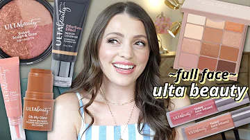 ✨ Full Face of ULTA BEAUTY ✨  best + worst products because they are ALWAYS buy 2 get 1 free lol