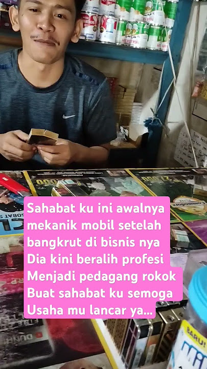 Usaha tak menghianati hasil, semangat kawan!! #pedagang #rokok #shorts