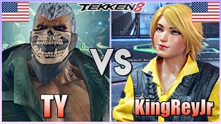 Tekken 8  ▰ TY (Bryan) Vs KingReyJr (Asuka) ▰ Ranked Matches
