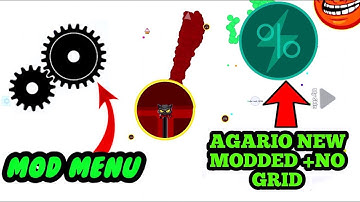 AGARIO NEW MODED APK FIX LAG + NO GRID + MOD MENU*NO ROOT* IOS MACRO GAMEPLAY(AGAR.IO MOBILE)