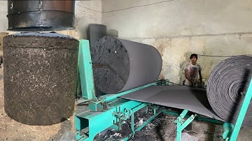 Hard Work Behind Round Foam Production | Factory Process Revealed