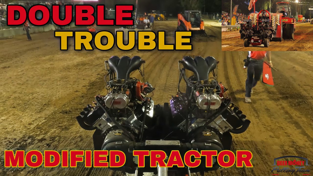 Double Trouble Modified Tractor Wisner, NE 2022 Session 2 Beer