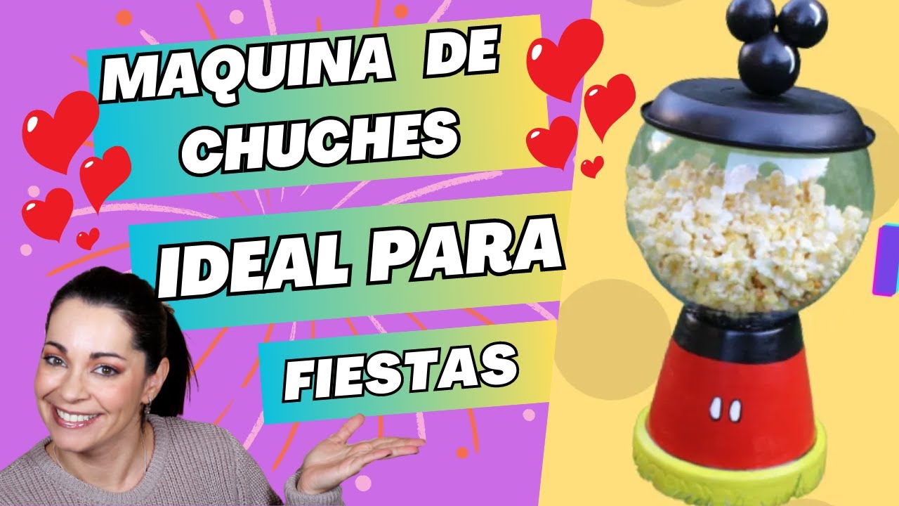 👉 IDEAS PARA FIESTAS :  MAQUINA DE CHICLES O CHUCHES VERSION MICKEY MOUSE 👈