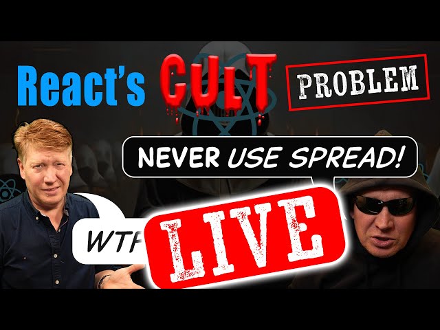 LIVE! Are You In A React Cult? class=