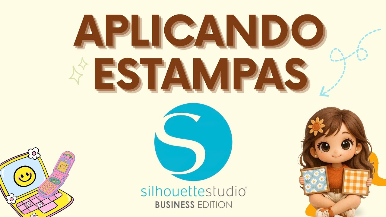 APLICANDO ESTAMPAS STUDIO SILHOUETTE