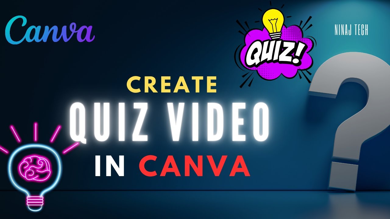 Make BULK QUIZ Videos for YouTube in CANVA (2024) - YouTube