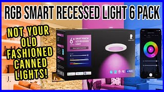 Rollin Light Ultra Thin Smart RGB Recessed Light DIY Installation, Setup & Review