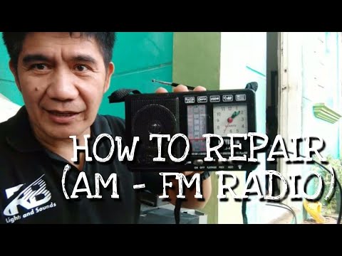 Video: How To Repair A Radio