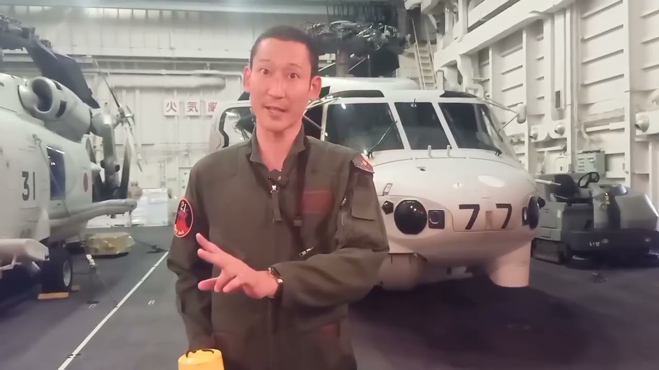 Japanese destroyer JS Ise at the Port of Manila