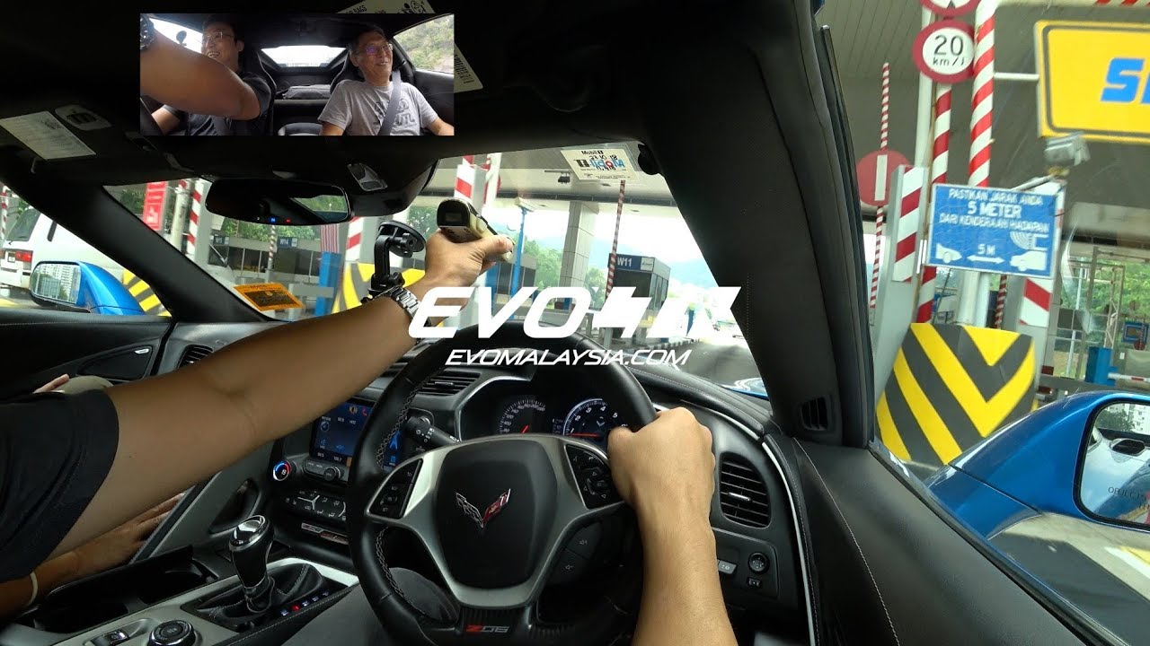 Driving review of the only RHD 2019 Chevrolet Corvette Z06!   Evomalaysia.com
