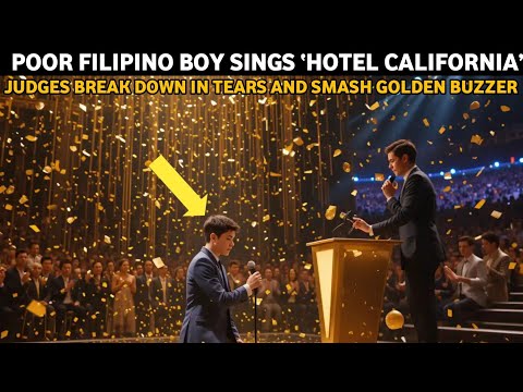 Poor Filipino Boy Sings ‘Hotel California’—Judges Break Down in Tears and Smash Golden Buzzer