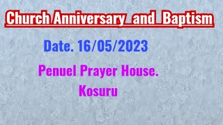 Bro.Samson Uncle || Church Anniversary and Baptism || Penuel Prayer House Kosuru || 