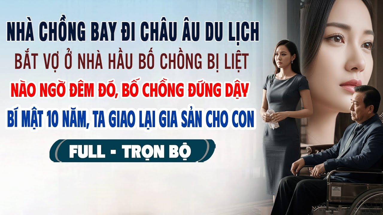 💖Nhà Chồng Bay Đi Châu Âu Du Lịch BẮT VỢ Ở NHÀ HẦU BỐ CHỒNG BỊ LIỆT Nào Ngờ Đêm Đó Bố Chồng Đứng Dậy