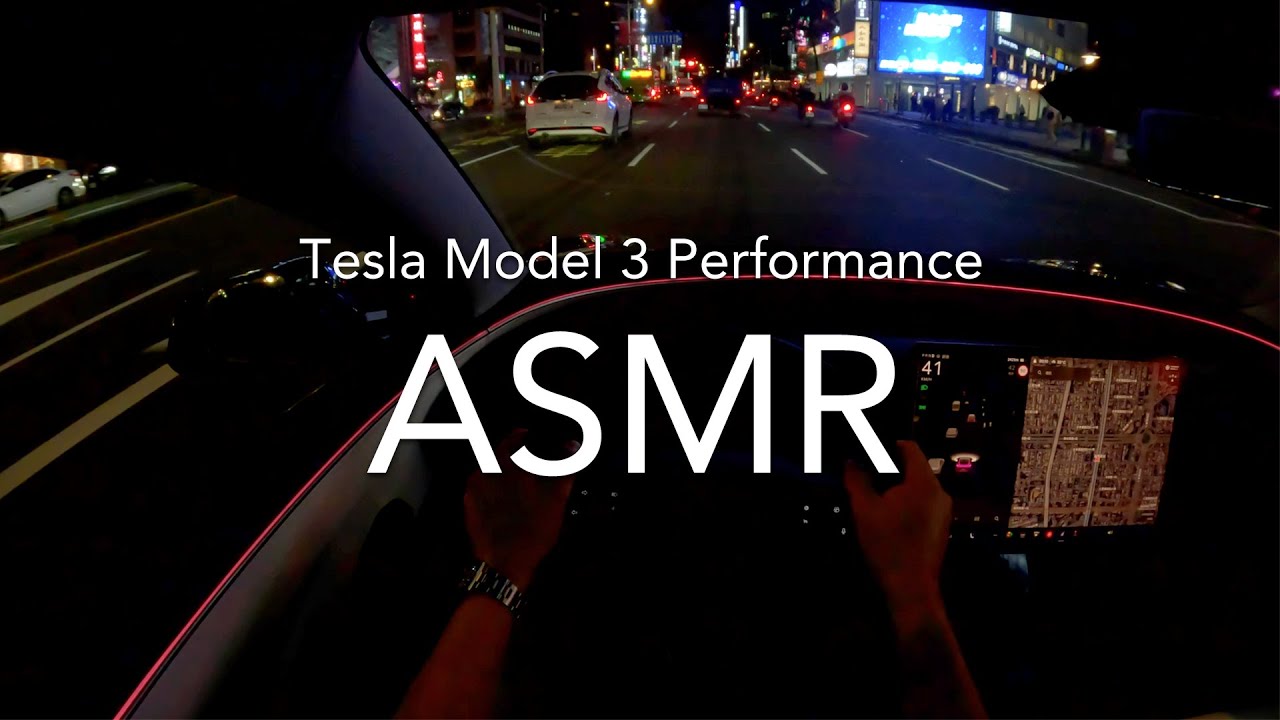 2024 Tesla Model 3 Performance【Buycartv ASMR POV Test Drive】 - YouTube