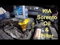 How to change Oil & Filter on 2007 Kia Sorento