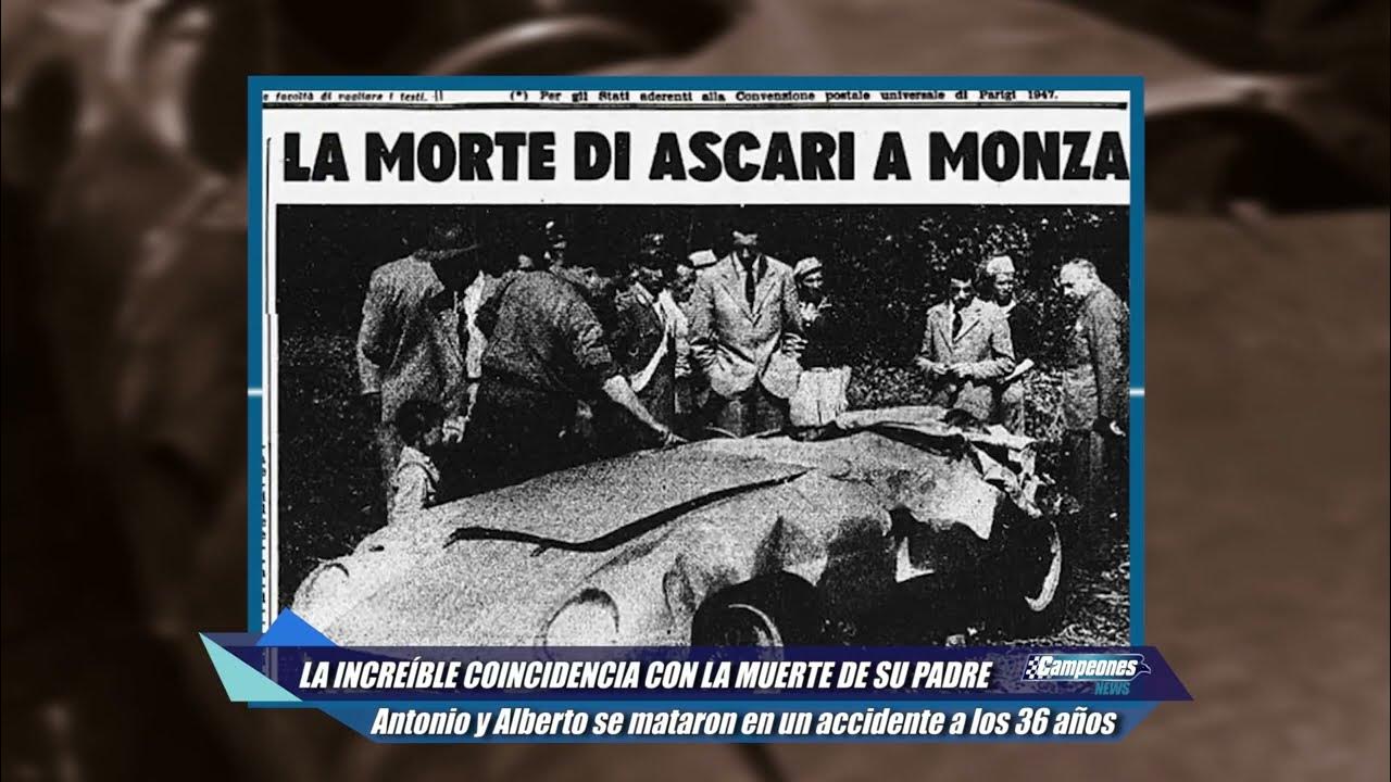 Old News: La increíble muerte de Alberto Ascari - YouTube