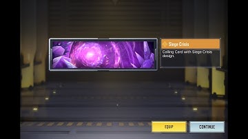 Unlocking the Undead siege calling card.